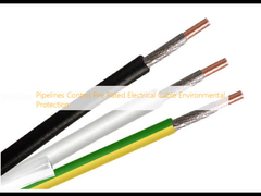 Control de tuberías para protección ambiental de cables eléctricos resistentes al fuego